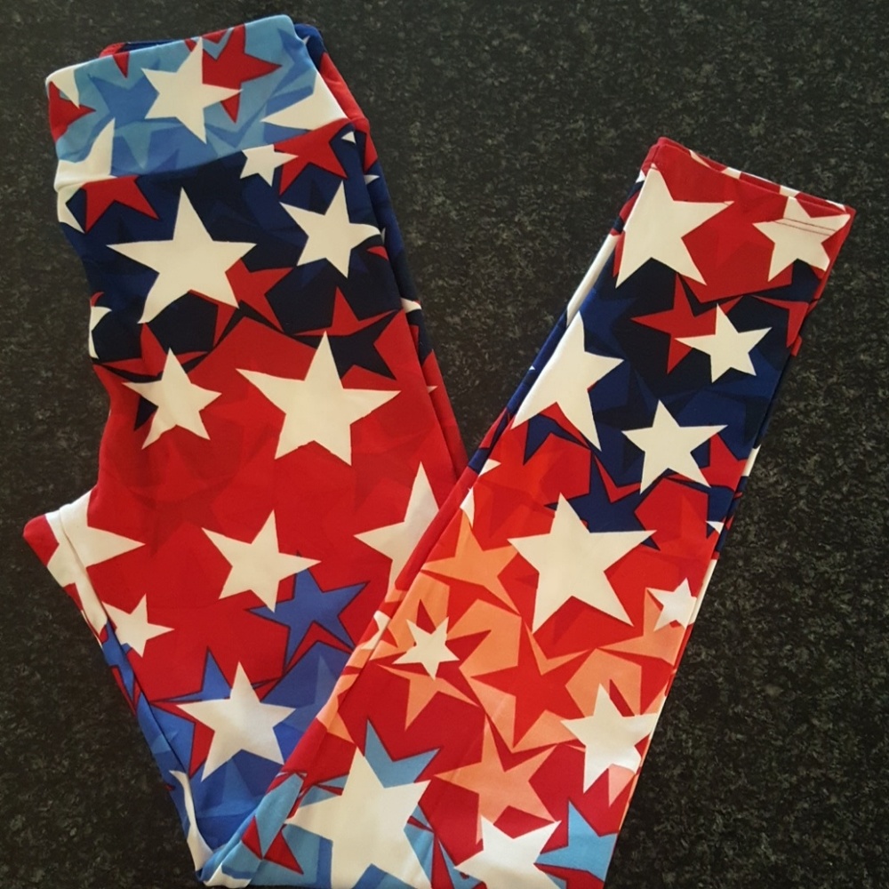 Lularoe Americana Collection OS Leggings